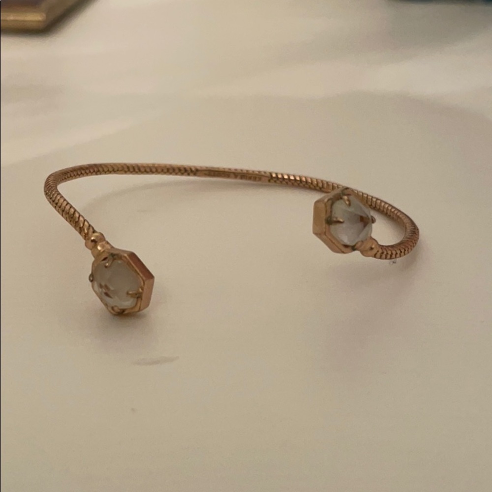 Kendra Scott rose gold bracelet